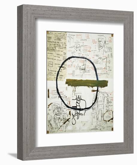 Jesse-Jean-Michel Basquiat-Framed Giclee Print