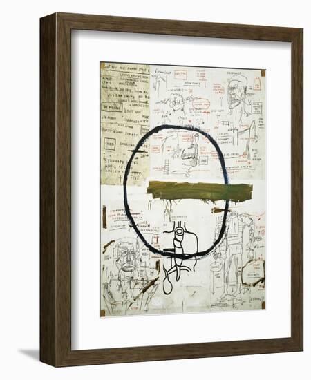 Jesse-Jean-Michel Basquiat-Framed Giclee Print
