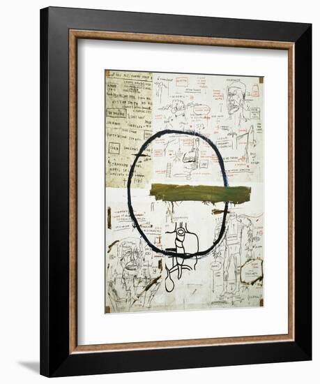 Jesse-Jean-Michel Basquiat-Framed Giclee Print