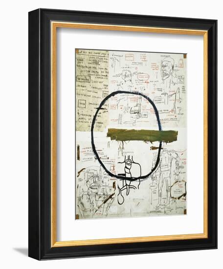 Jesse-Jean-Michel Basquiat-Framed Giclee Print