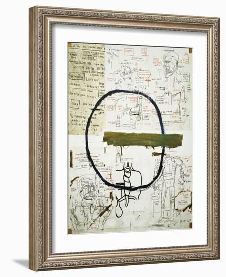 Jesse-Jean-Michel Basquiat-Framed Giclee Print