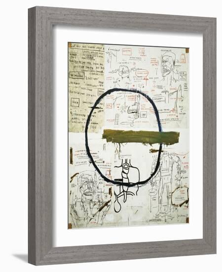 Jesse-Jean-Michel Basquiat-Framed Giclee Print