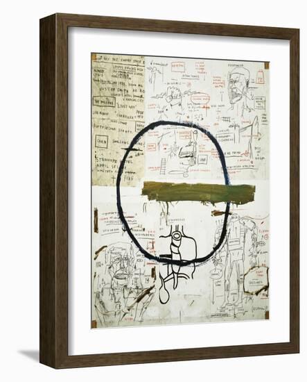 Jesse-Jean-Michel Basquiat-Framed Giclee Print