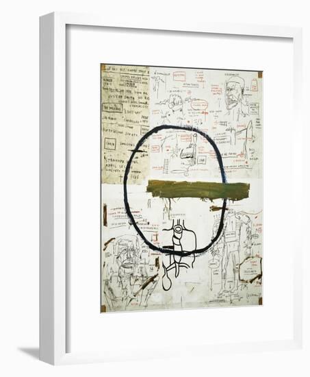 Jesse-Jean-Michel Basquiat-Framed Giclee Print