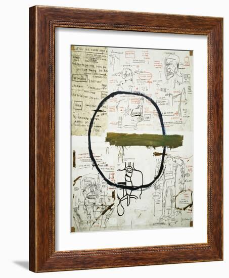 Jesse-Jean-Michel Basquiat-Framed Giclee Print