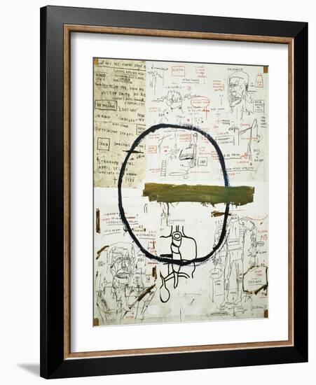 Jesse-Jean-Michel Basquiat-Framed Giclee Print