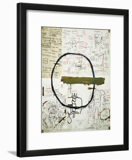 Jesse-Jean-Michel Basquiat-Framed Giclee Print