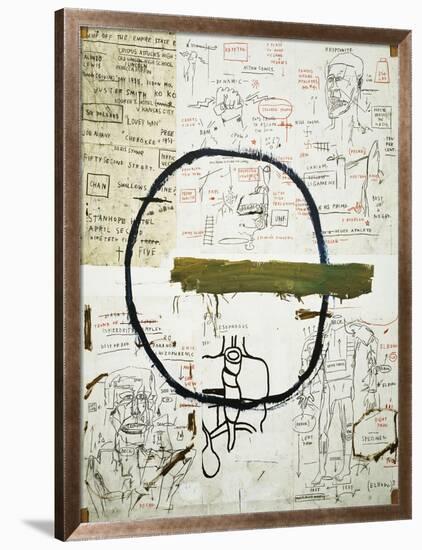 Jesse-Jean-Michel Basquiat-Framed Giclee Print