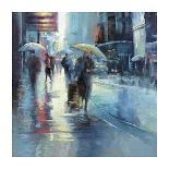 Broadway at Dusk-Jessen-Mounted Giclee Print