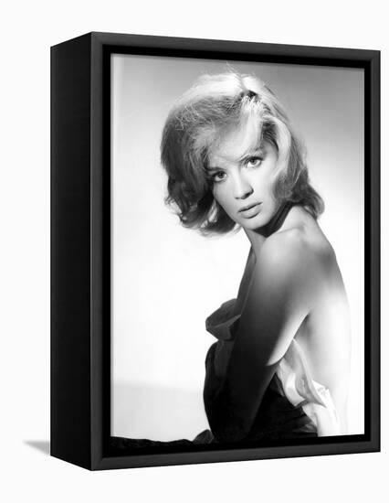 JESSICA, Angie Dickinson, 1962 (b/w photo)-null-Framed Stretched Canvas