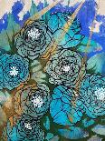 Floral Blue-Jessica Pidcock-Framed Stretched Canvas