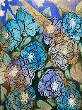Floral Blue-Jessica Pidcock-Framed Stretched Canvas