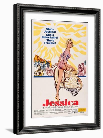 Jessica-null-Framed Art Print