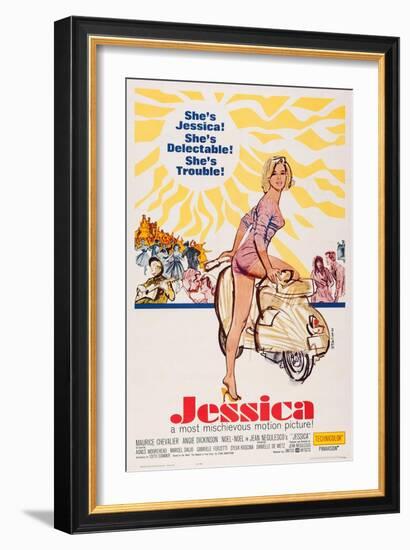 Jessica-null-Framed Art Print