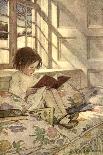A Girl Reading, from 'A Child's Garden of Verses' by Robert Louis Stevenson, Published 1885-Jessie Willcox-Smith-Giclee Print
