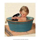 Sharing a Bath-Jessie Willcox Smith-Art Print
