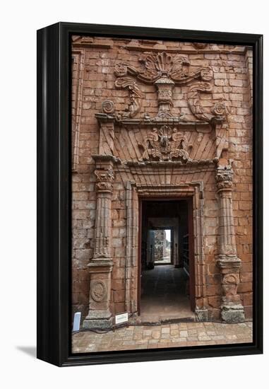 Jesuit Mission of La Santisima Trinidad, UNESCO World Heritage Site, Paraguay, South America-Michael Runkel-Framed Premier Image Canvas
