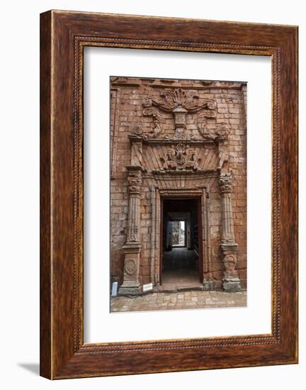 Jesuit Mission of La Santisima Trinidad, UNESCO World Heritage Site, Paraguay, South America-Michael Runkel-Framed Photographic Print