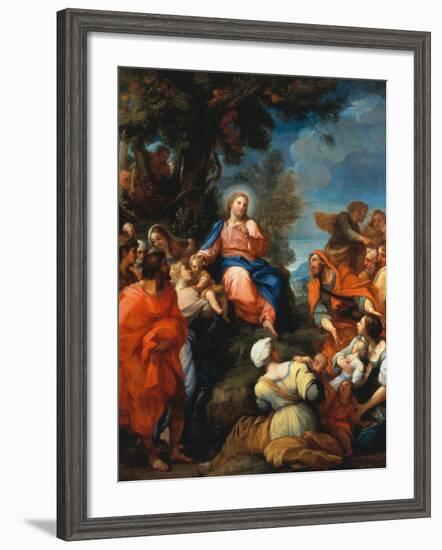 Jesus Among the Children-Giuseppe Bartolomeo Chiari-Framed Giclee Print