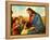 Jesus and Children-null-Framed Premier Image Canvas