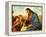 Jesus and Children-null-Framed Premier Image Canvas