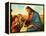 Jesus and Children-null-Framed Premier Image Canvas