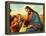 Jesus and Children-null-Framed Premier Image Canvas