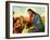 Jesus and Children-null-Framed Giclee Print