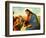 Jesus and Children-null-Framed Giclee Print