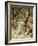 Jesus and his disciples at Caesarea Philippi - Bible-William Brassey Hole-Framed Giclee Print