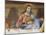 Jesus and St. John, Detail from Last Supper, 1485-Domenico Ghirlandaio-Mounted Giclee Print