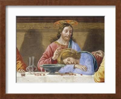 Detail from the Last Supper by Domenico Ghirlandaio Jigsaw Puzzle by  Domenico Ghirlandaio - Bridgeman Prints