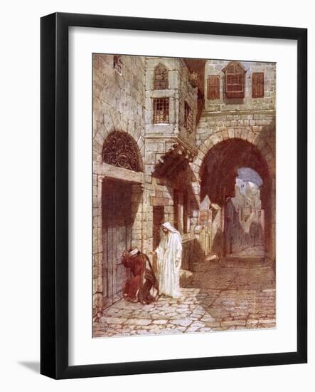 Jesus Appearing to Simon Peter-William Brassey Hole-Framed Giclee Print