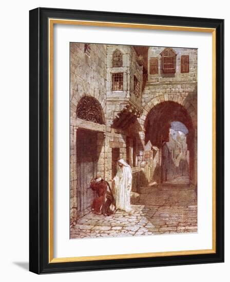 Jesus Appearing to Simon Peter-William Brassey Hole-Framed Giclee Print