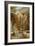 Jesus asks a Samaritan woman for water - Bible-William Brassey Hole-Framed Giclee Print