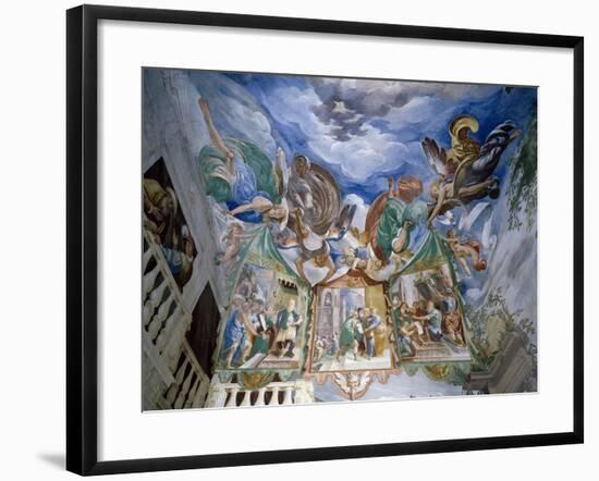 Jesus Being Presented to Pilate-null-Framed Giclee Print