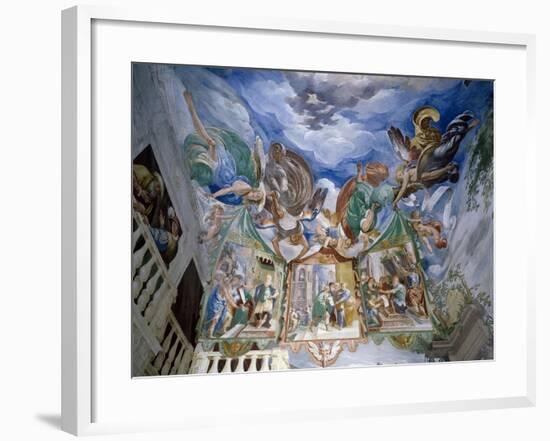 Jesus Being Presented to Pilate-null-Framed Giclee Print