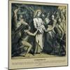 Jesus' betrayal, Gospel of Matthew-Julius Schnorr von Carolsfeld-Mounted Giclee Print