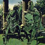Alexander Was Able to Ride Bucephalus, a Fiery Steed-Jesus Blasco-Giclee Print
