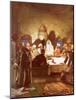 Jesus Breaking Bread and Giving His Disciples the Cup-William Brassey Hole-Mounted Giclee Print