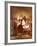 Jesus Breaking Bread and Giving His Disciples the Cup-William Brassey Hole-Framed Giclee Print