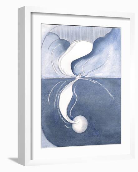 Jesus Came from the Holy Virgin, the Mother of God, to Pour out God's Grace upon the World, 2000 (W-Elizabeth Wang-Framed Giclee Print