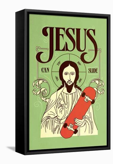 Jesus Can Slide-Robert Farkas-Framed Stretched Canvas