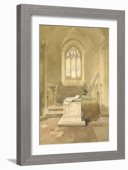 Jesus Chapel, Norwich Cathedral, C.1807-John Sell Cotman-Framed Giclee Print