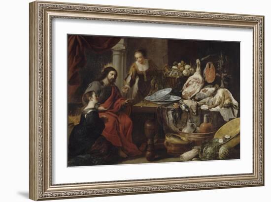 Jésus chez Marthe et Marie-Jan Fyt-Framed Giclee Print