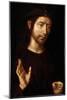 Jesus Christ Crown of Thorns Painting by Hans Memling (1435/40-1494), 15Th Century Sun. 52X33 Cm Ge-Hans Memling-Mounted Giclee Print