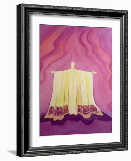 Jesus Christ Is Like a Tent Which Shelters Us in Life's Desert, 1993-Elizabeth Wang-Framed Giclee Print