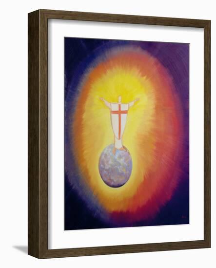 Jesus Christ Is Our High Priest Who Unites Earth with Heaven, 1993-Elizabeth Wang-Framed Giclee Print