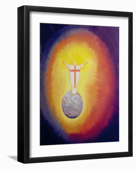 Jesus Christ Is Our High Priest Who Unites Earth with Heaven, 1993-Elizabeth Wang-Framed Giclee Print