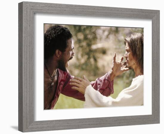 Jesus Christ Superstar, Carl Anderson, Ted Neeley, 1973-null-Framed Photo